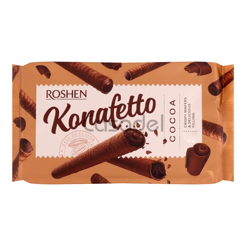 Վաֆլե գլանակ Roshen 156գ շոկոլադե միջուկով