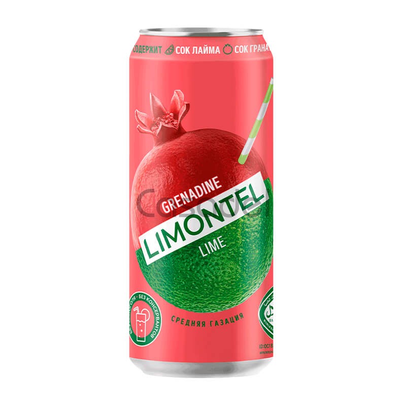 Գազավորված ըմպելիք «Limontel» նուռ 0.45լ