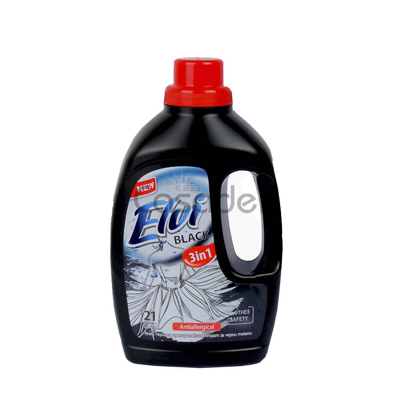 Լվացքի հեղուկ «Elvi» սև հագուստի համար 1500մլ