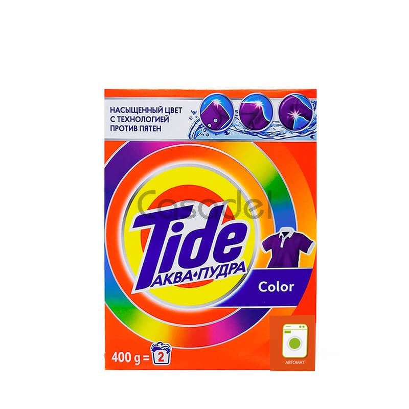 Լվացքի փոշի «Tide» գունավոր հագուստի 400գ