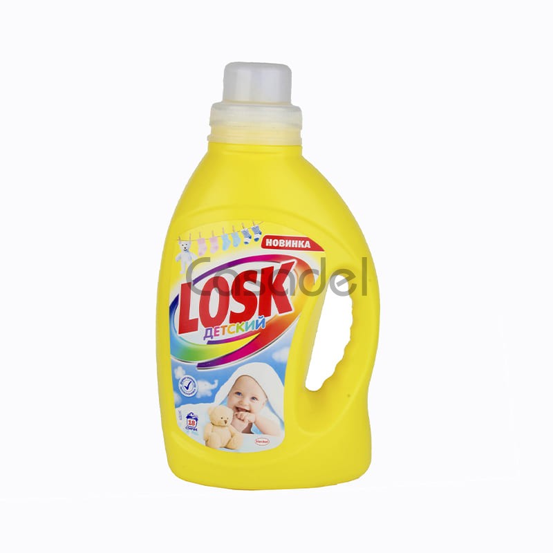 Լվացքի գել մանկական հագուստի համար «Losk» 1300մլ