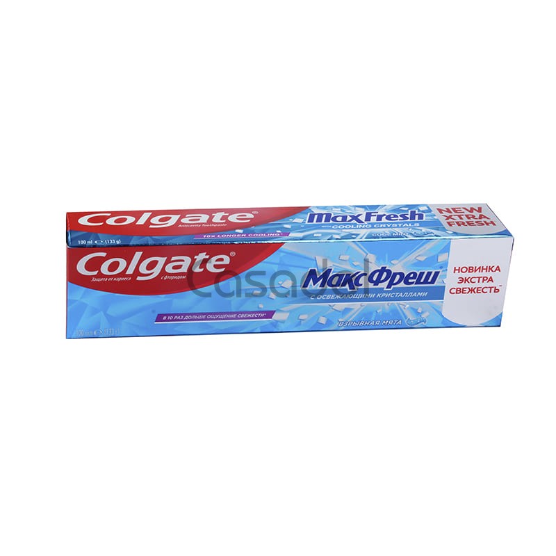 մածուկ ատամի colgate 100 max fresh cool mint կպտ 