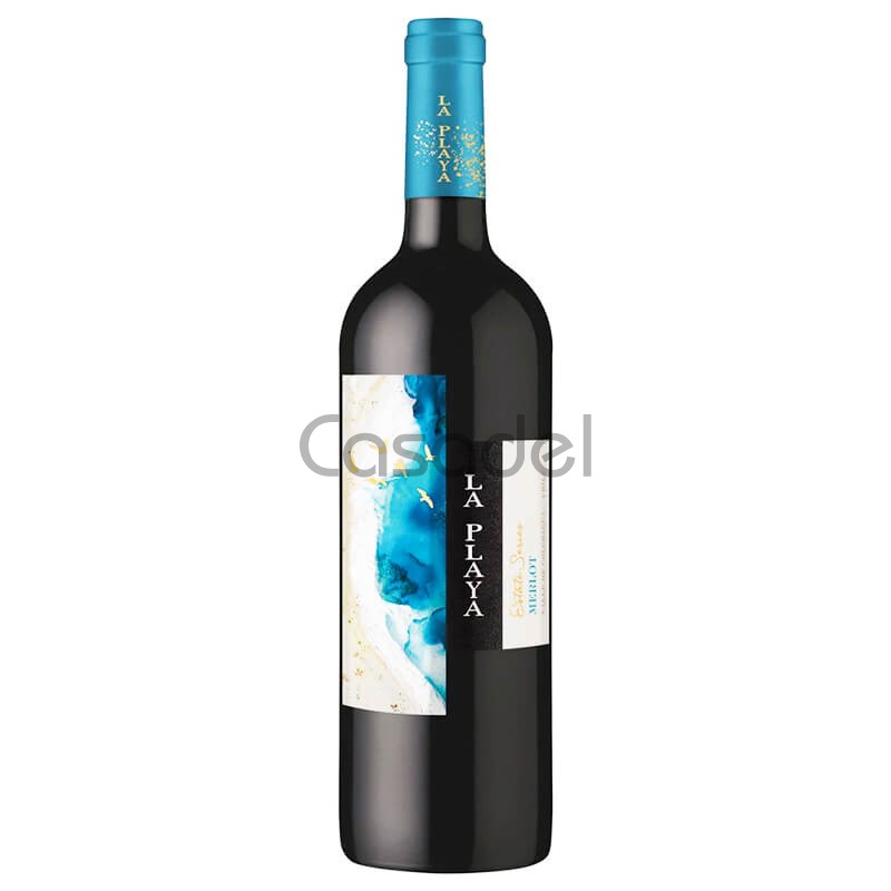 Գինի La Playa Merlot կարմիր անապակ 0.75լ