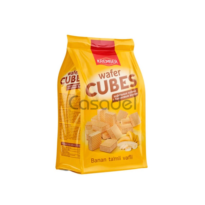 Վաֆլի Krember cubes 200գ Բանան