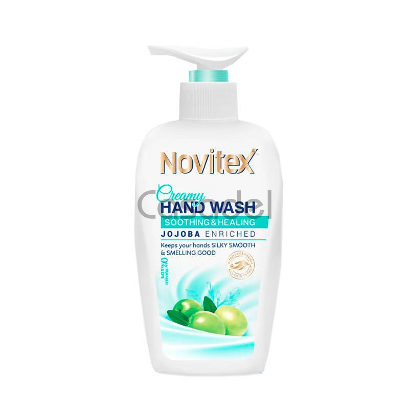Հեղուկ կրեմ-օճառ Novitex 450մլ ջոջոբայով