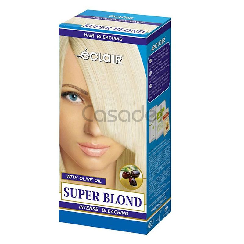 Մազի գունաբացող ներկ «Eclair» Super Blond