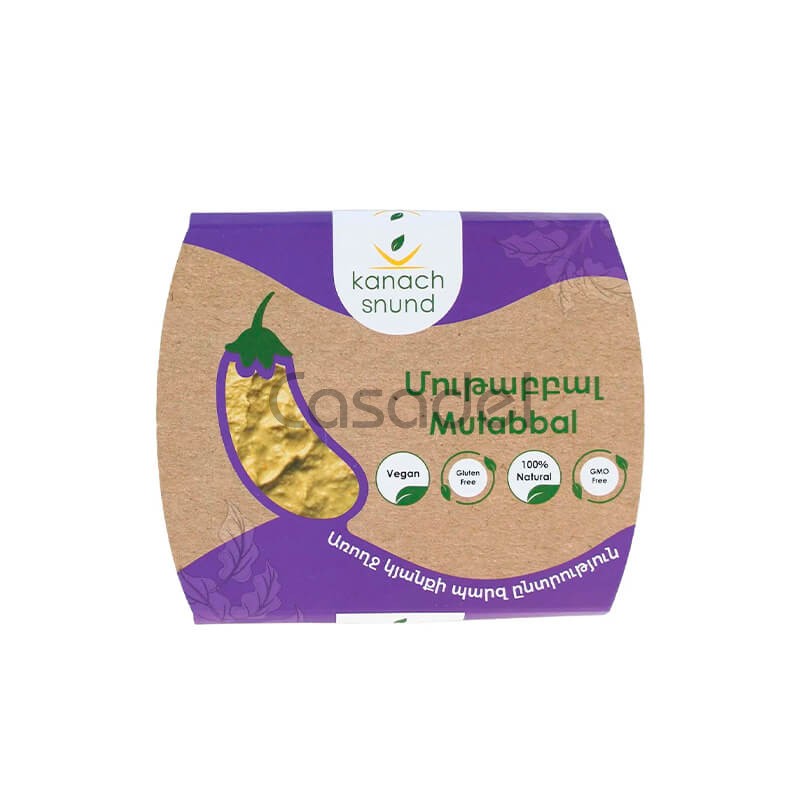 Մութաբբալ սմբուկով Կանաչ սնունդ 250գ