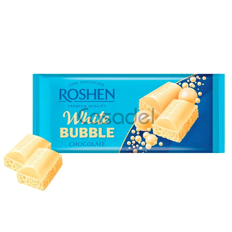 Շոկոլադե սալիկ Roshen Bubble white 80գ