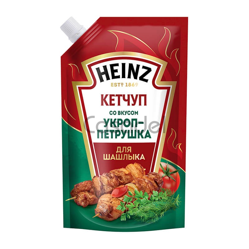 Կետչուպ Heinz կանաչիներով 320գր