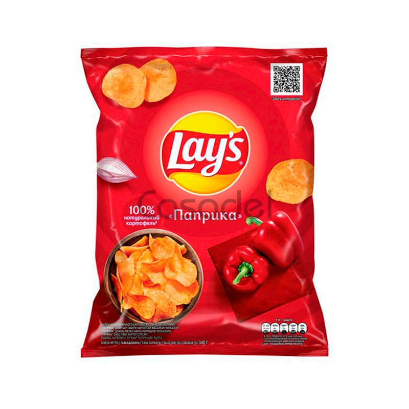 Չիպս Lays 37գ պապրիկա