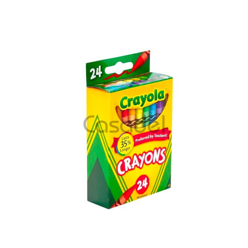 Մոմամատիտներ լվացվող «Crayola» / 24 գույն