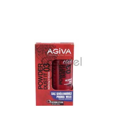 Մազերի հարդարման փոշի ոսկ «Agiva» 20գ / 03