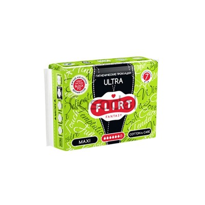 Միջադիրներ «Flirt» Ultra Maxi 7 հատ