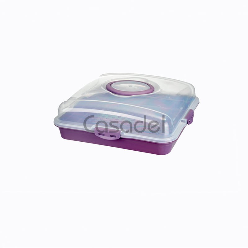 Պլաստմասսե տարա տորթի «Violet» 35x35x5սմ