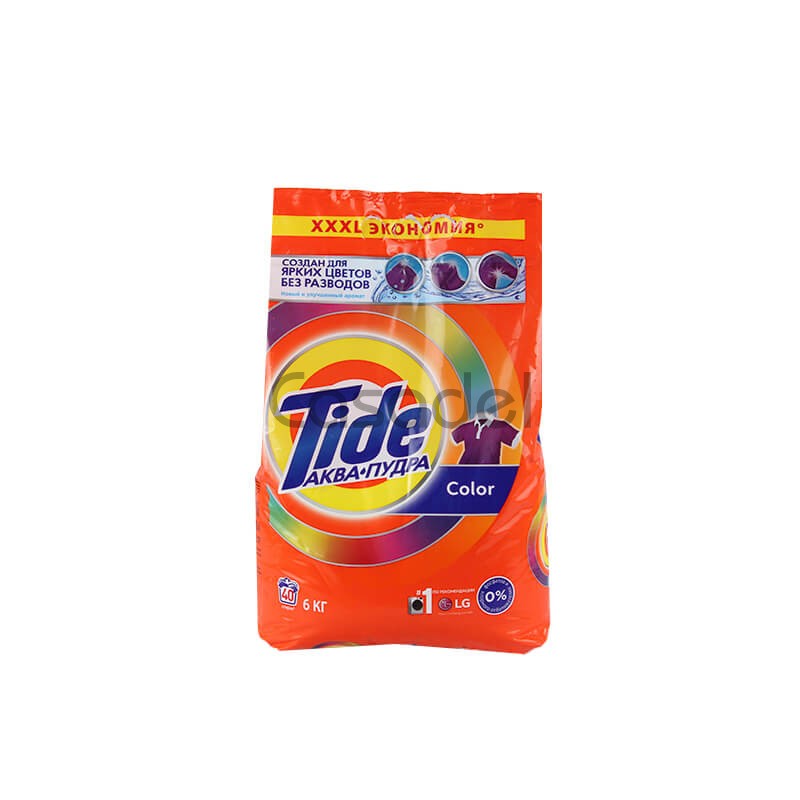 Լվացքի փոշի «Tide» գունավոր հագուստի 6000գ