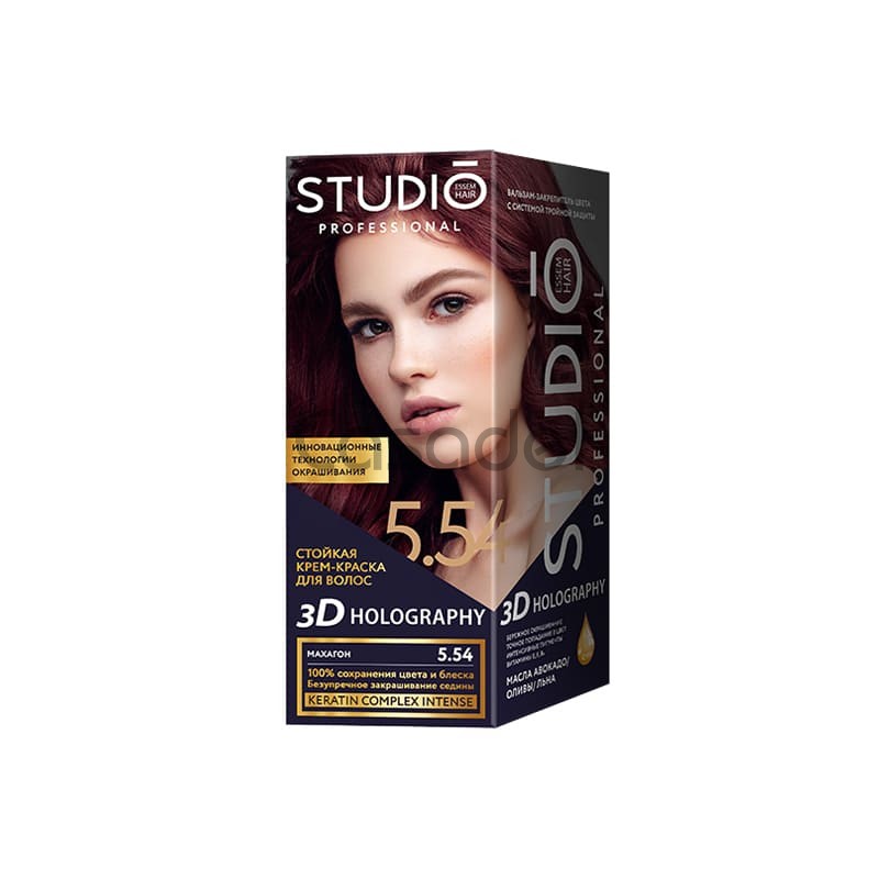 Մազի ներկ «Studio» №5.54