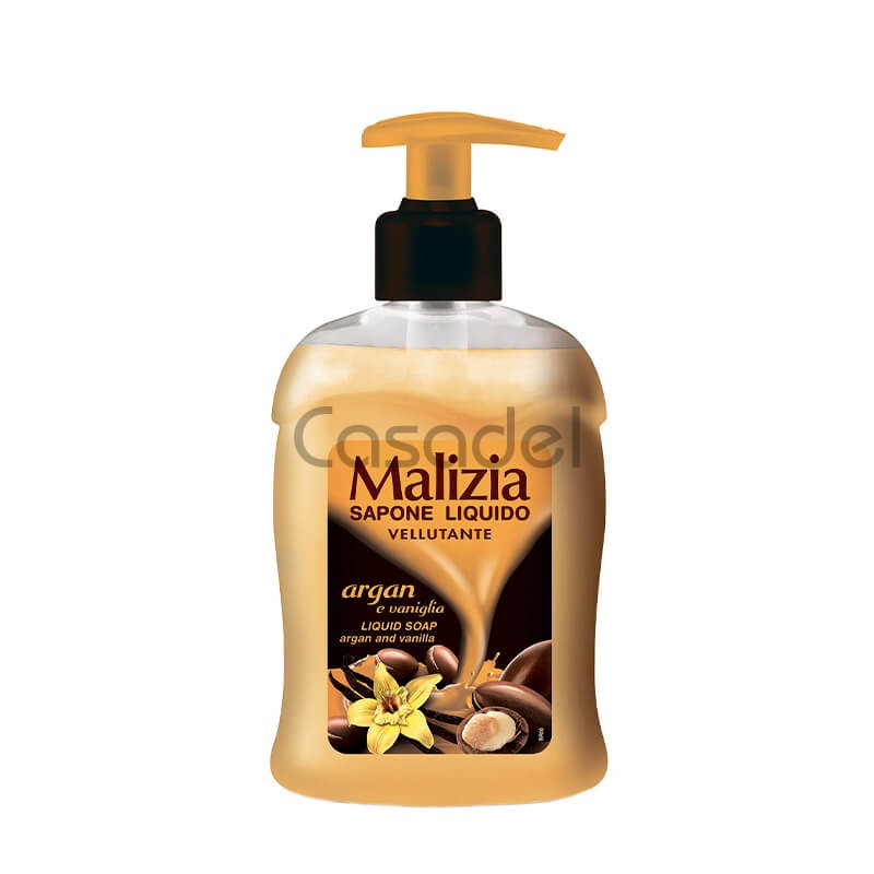 Հեղուկ օճառ «Malizia» argan&vanilla 300մլ