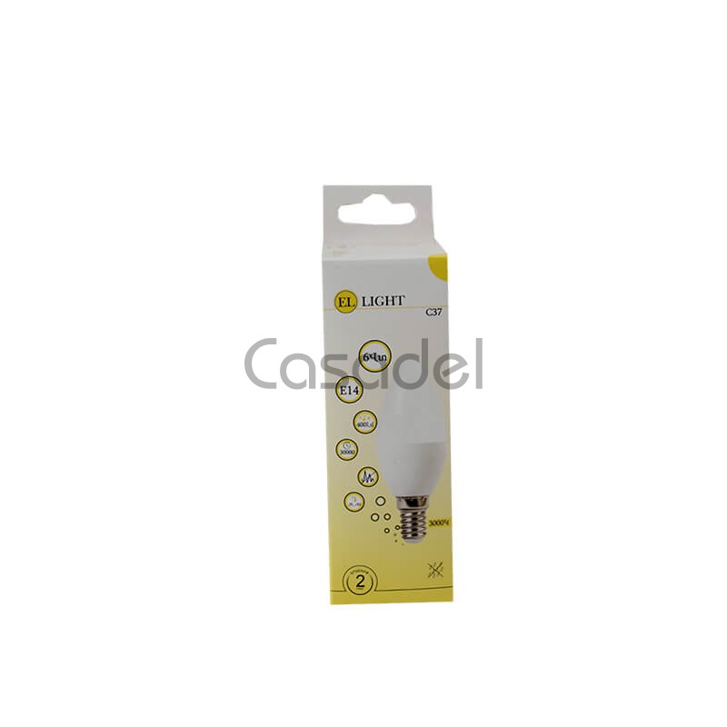 Լուսադիոդային լամպ «El Light» LED / 3000K / 6W