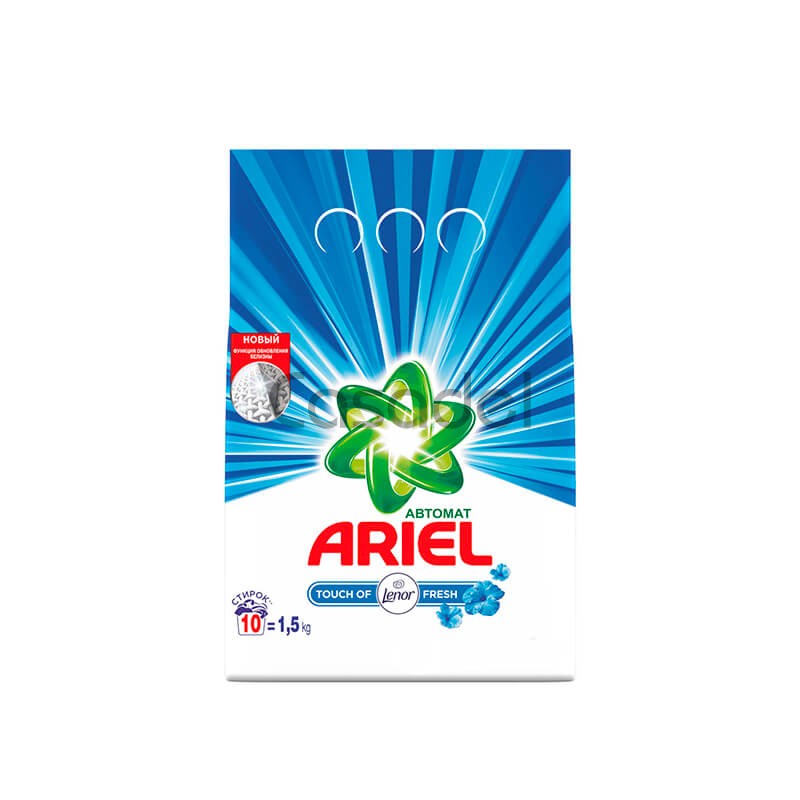 Լվացքի փոշի «Ariel» Lenor սպիտակ հագուստի 1500գ