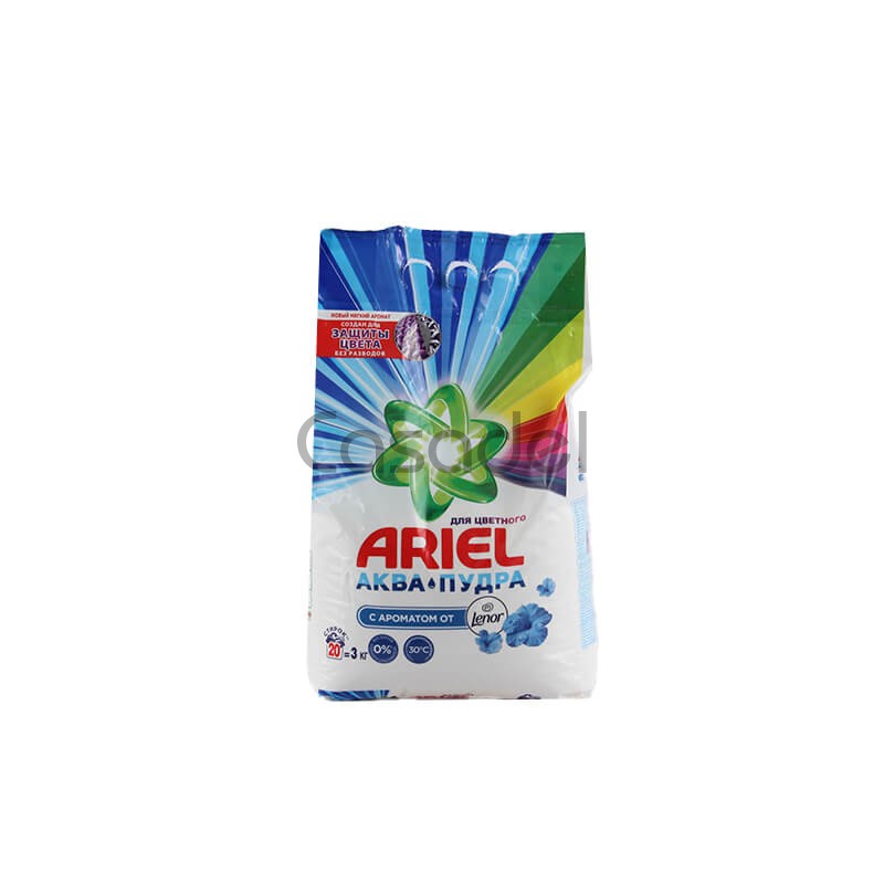 Լվացքի փոշի «Ariel» Lenor /գունավոր հագուստի 3000գ