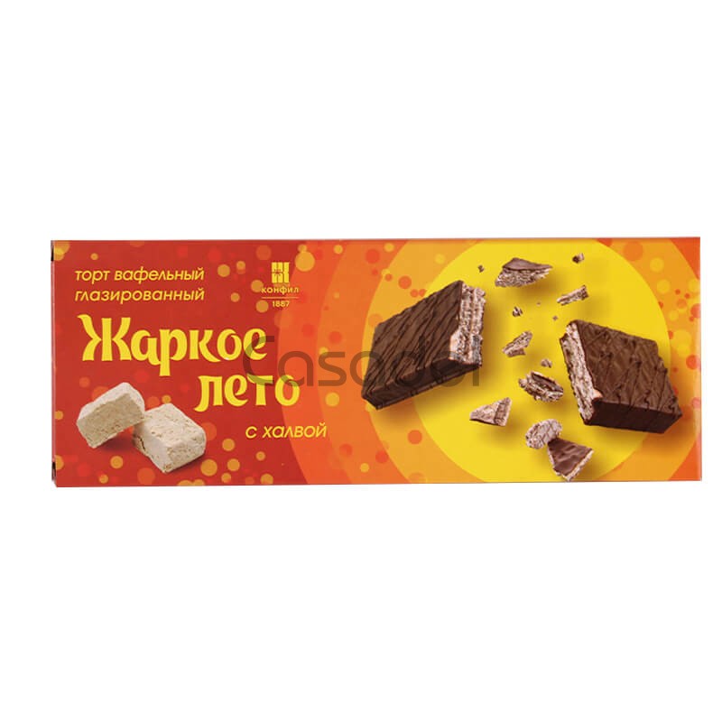 Վաֆլե Տորթ Կոնֆիլ Ժառկոյե Լետո 270գ հալվա