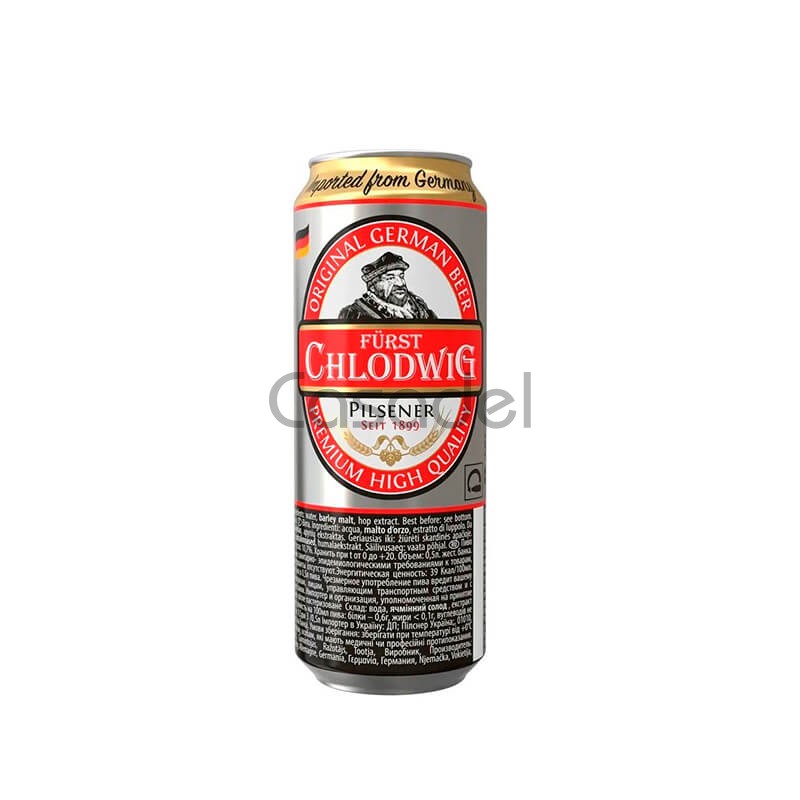 Գարեջուր «Furst Chlodwig» Pilsener 4.8% /0,5լ