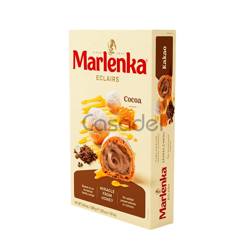 Էկլեր Marlenka եղրային Կակաոյով 20հ