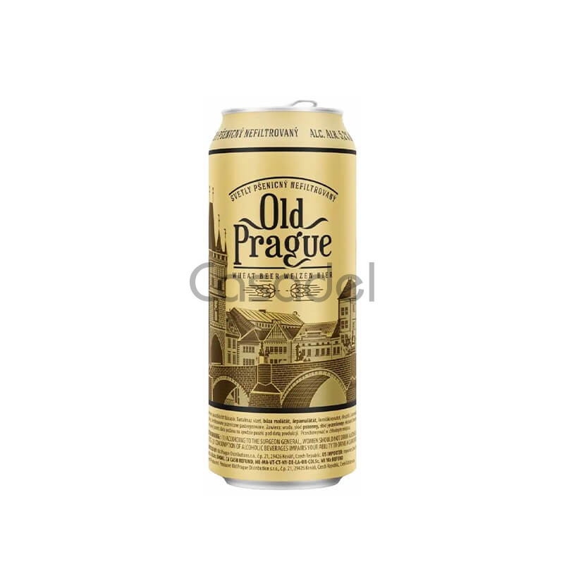 Գարեջուր «Old Prague» չֆիլտրացված 5.2% / 0,5լ