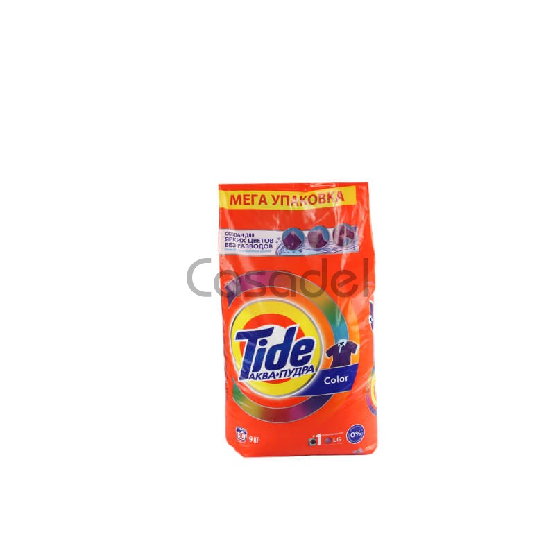 Լվացքի փոշի «Tide» գունավոր  հագուստի 9000գ