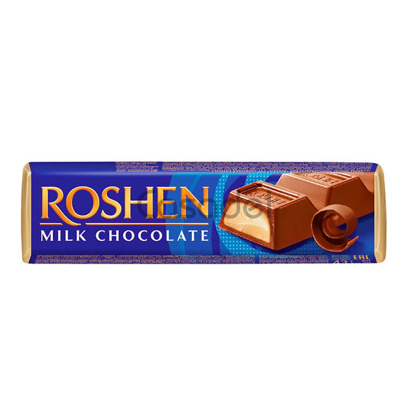 Շոկոլադե բատոն Roshen կաթնային շոկոլադ 40գ