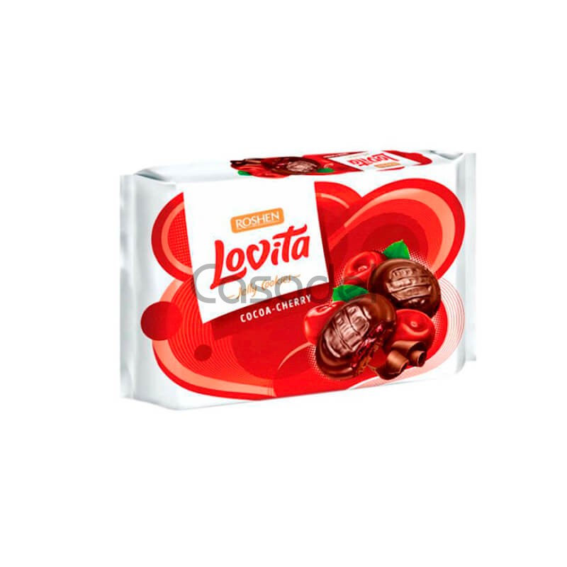 Թխվածքաբլիթ Roshen Lovita 420գ կակաո- բալ