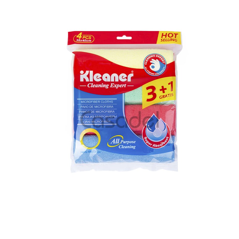 Բազմաֆունկցիոնալ մաքրող շոր «Kleaner» 38x40սմ / 4 հատ