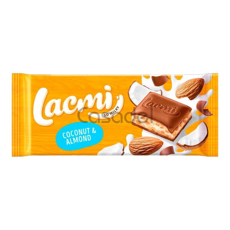 Շոկոլադե սալիկ Lacmi Roshen նուշ կոկոս բրինձ