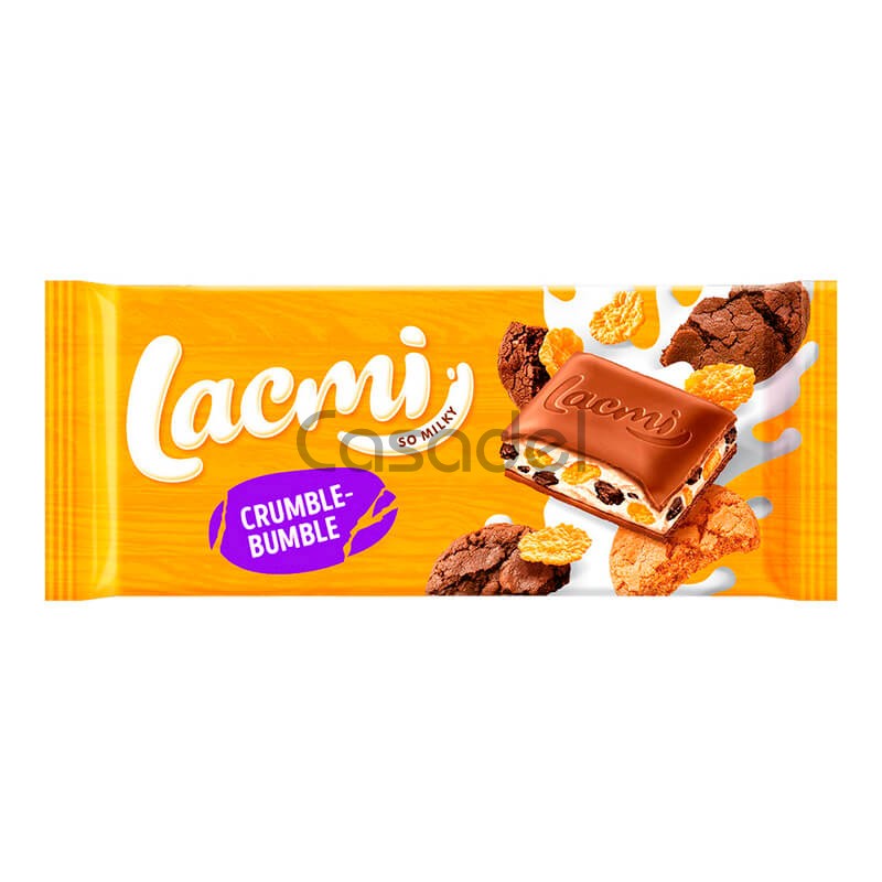 Շոկոլադե սալիկ Lacmi Roshen եգիպտացորենի փաթիլներով