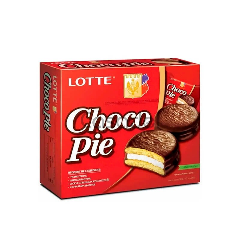 Թխվածքաբլիթ Lotte Choco pie 336գր