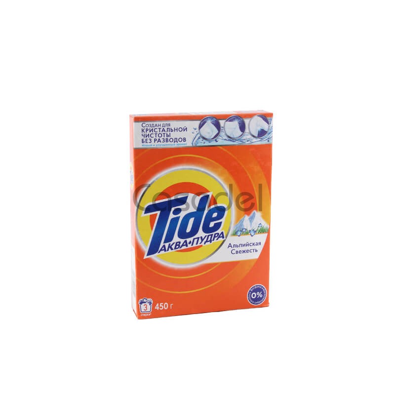 Լվացքի փոշի «Tide» սպիտակ և բաց գույների հագուստի 450գ