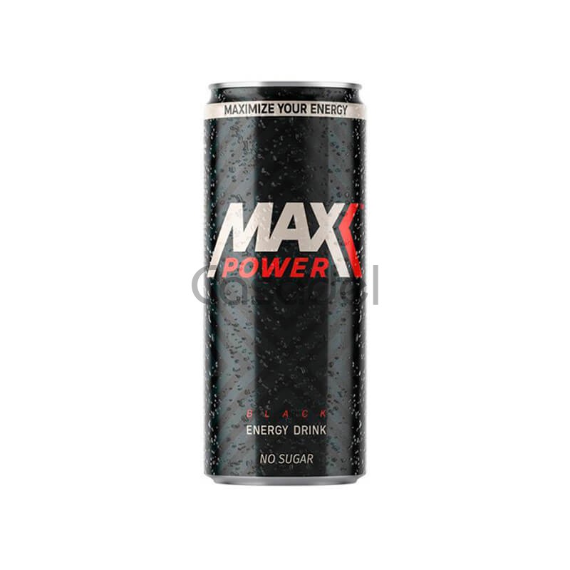 Էներգետիկ Ըմպելիք Max Power 330մլ առանց շաքար  Թ/Տ