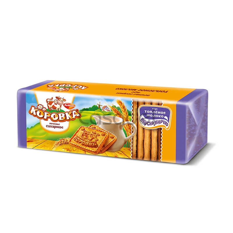 Թխվածքաբլիթ «Կորովկա» կաթով 375գ