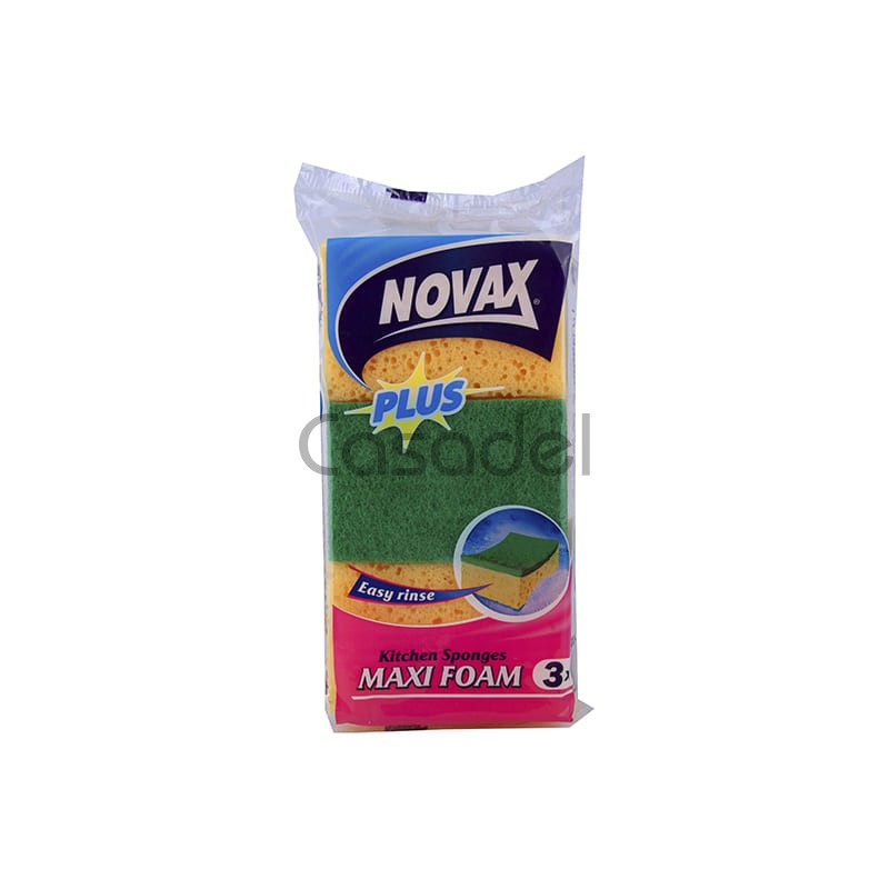 Սպունգ սպասքի համար «Novax» 3 հատ