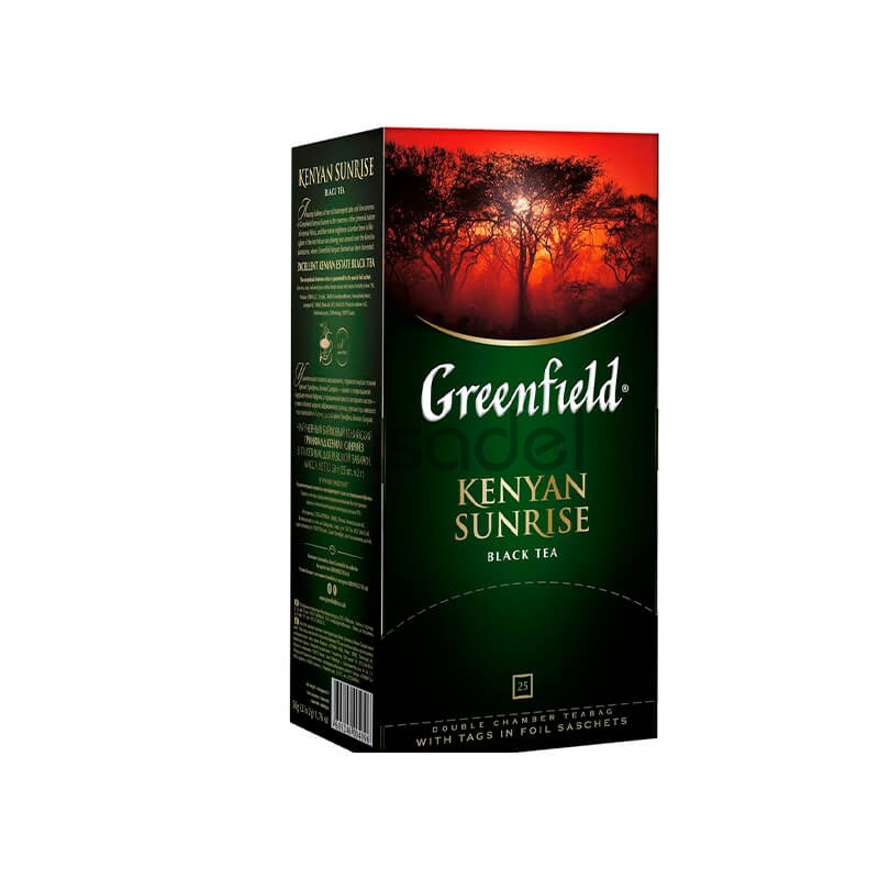 Թեյ սև Greenfield Kenyan Sunrise / 25 փաթեթ