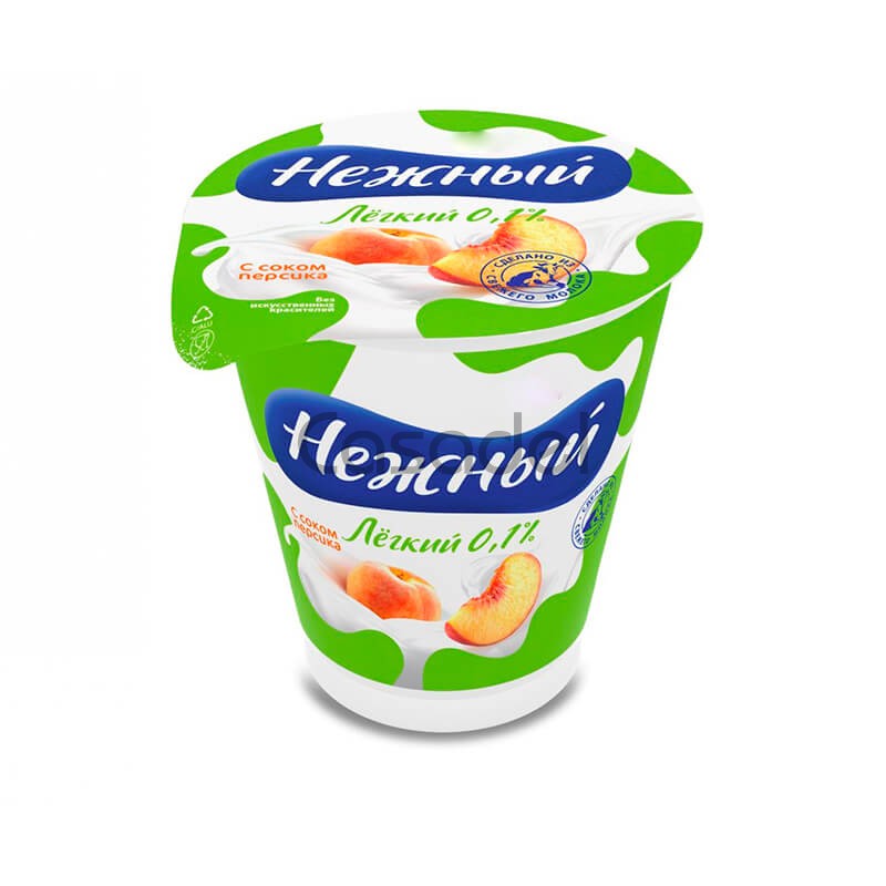 Յոգուրտ Նեժնիյ 320գ Դեղձ