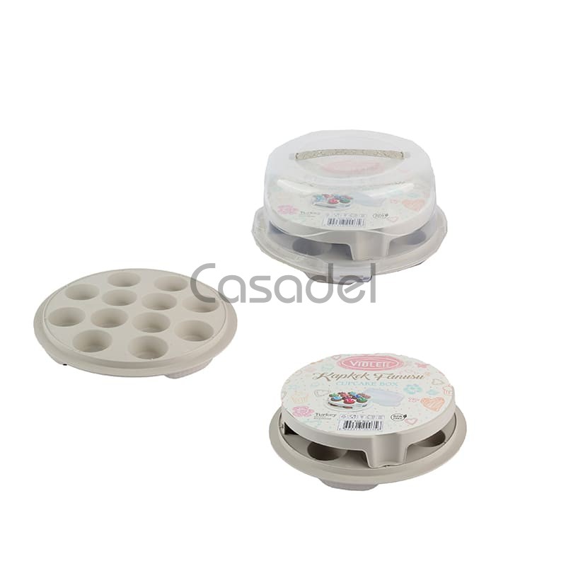 Պլաստմասսե տարա տորթի «Violet»