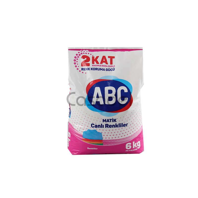 Լվացքի փոշի «ABC» գունավոր հագուստի 6000գ