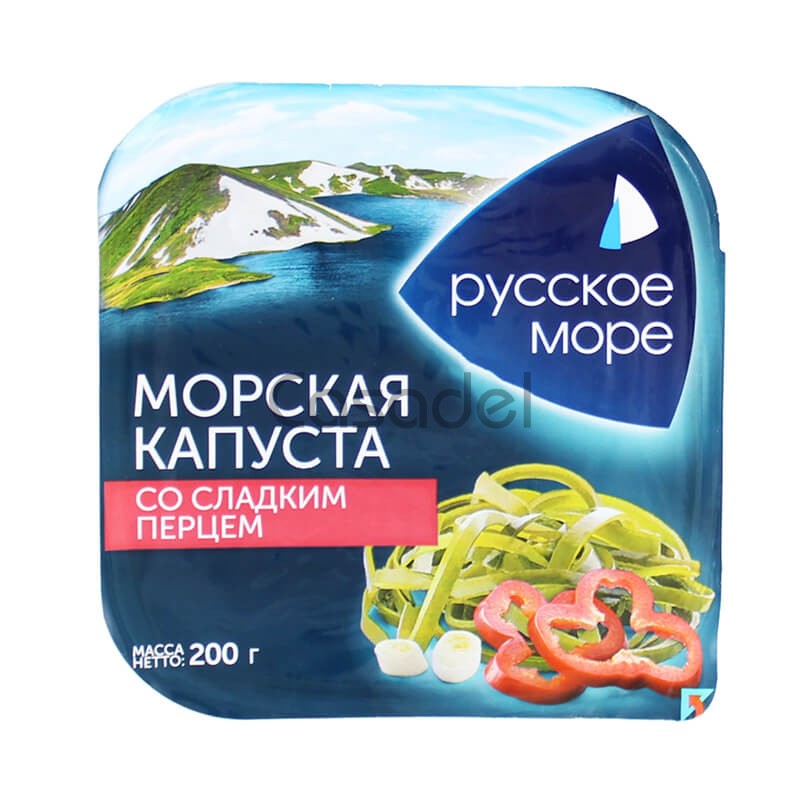 Ծովակաղամբ Русское Море քաղցր պղպեղով 200գր