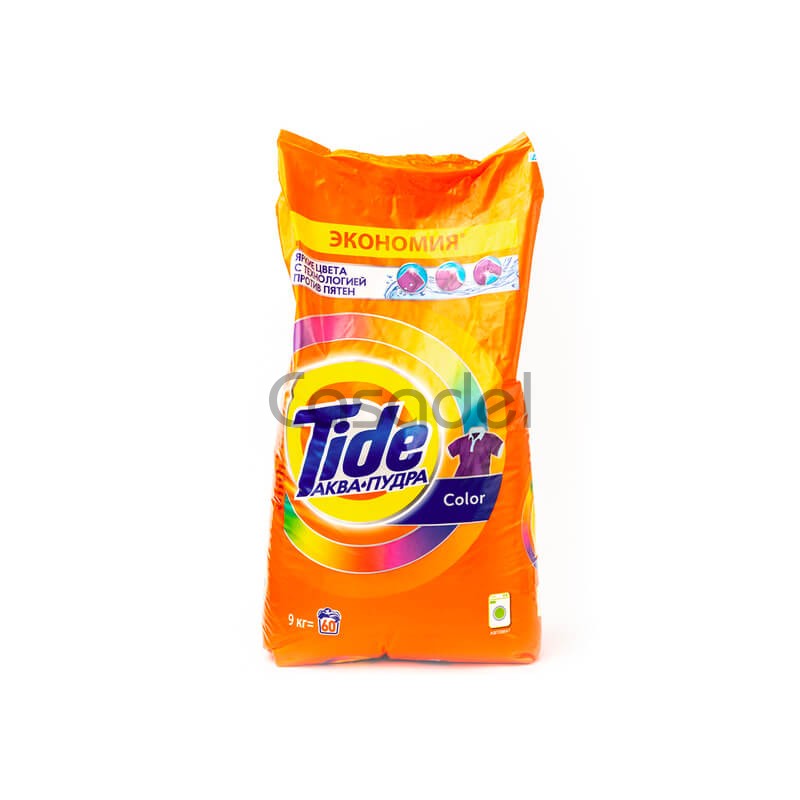 Լվացքի փոշի «Tide» գունավոր  հագուստի 9000գ