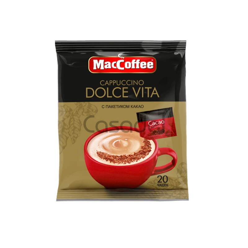 Սուրճ լուծվող Maccoffee 24գ կապուչինո Դոլչե Վիտա