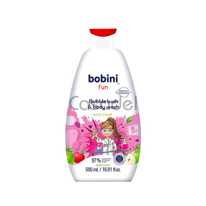 Մանկական լոգանքի գել/փրփուր «Bobini» Fun 500մլ