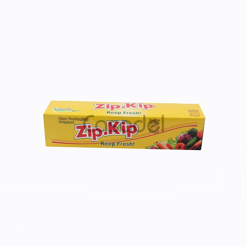 Սննդի տոպրակներ «Zip-Kip» / 20 հատ / 25x30սմ