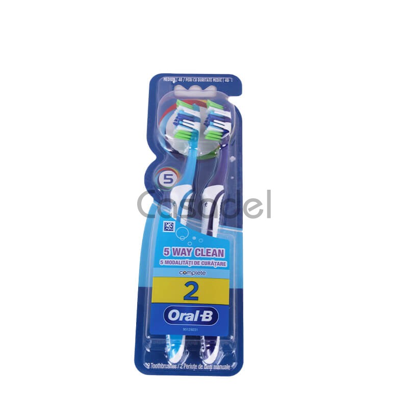 Ատամի խոզանակ «Oral-B» Medium / 2 հատ