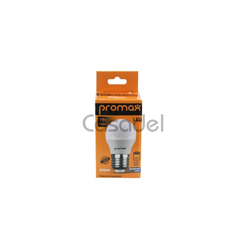 Լուսադիոդային լամպ «Promox» LED / 6500K / 7W